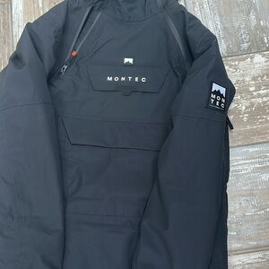 Montec Black Men's Jacket xs Nwot